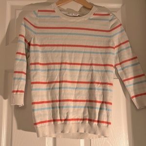 Gap striped crew neck